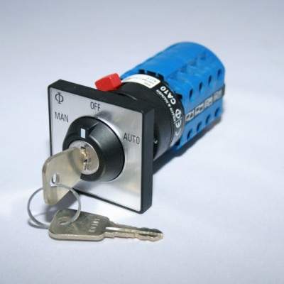 KHÓA CHUYỂN MẠCH 1-OFF-2, 4P, CÓ CHÌA KHÓA